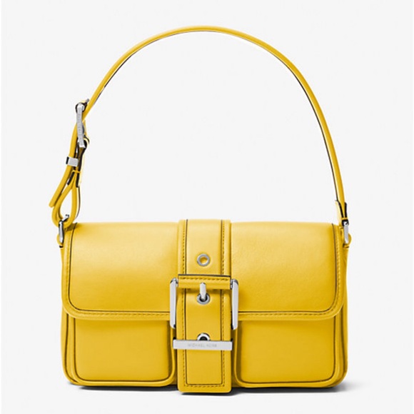 MK Colby Medium Leather Shoulder Bag NWT - Picture 1 of 7